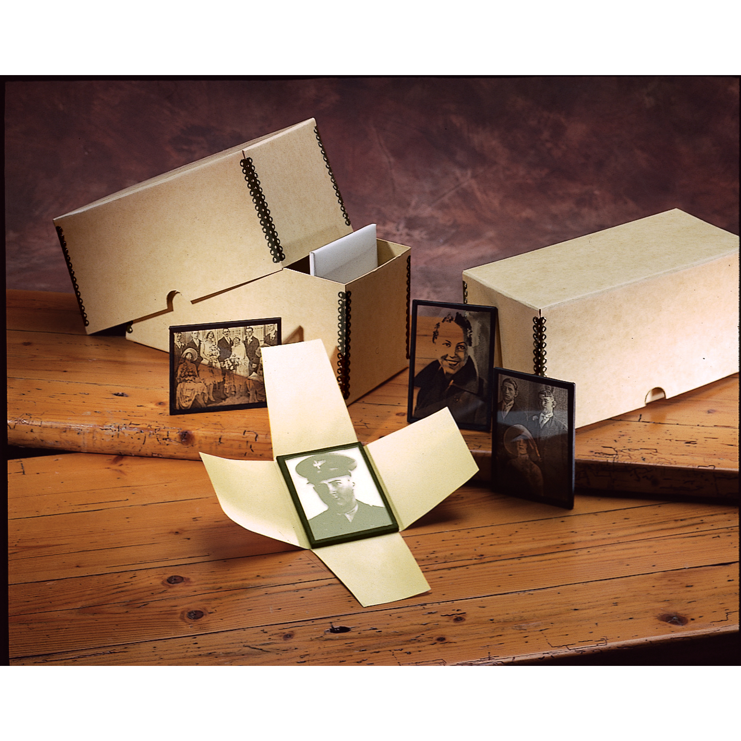 Gaylord Archival® 70 lb. Text Four-Flap Lantern Slide Enclosures (50-Pack)