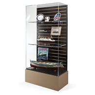 Gaylord Archival® Keynote Floor-Standing Wall Exhibit Case Gaylord Archival® Keynote Floor-Standing Wall Exhibit Case