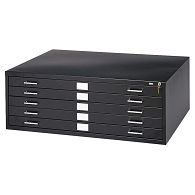 Safco&#174; Horizontal 5-Drawer Flat File for 24 x 36" Sheets