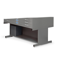 Safco® High Open Base for Horizontal Flat Files for 30 x 42" Sheets Safco® High Open Base for Horizontal Flat Files for 30 x 42" Sheets