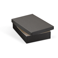Gaylord Archival&#174; Black Barrier Board Shallow Lid Storage Box