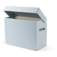 Gaylord Archival® Ultimate Flip-Top Half-Size Legal Record Storage Carton Gaylord Archival® Ultimate Flip-Top Half-Size Legal Record Storage Carton