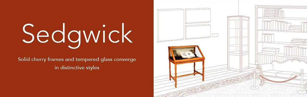 Gaylord Archival® Sedgwick™ Showcases