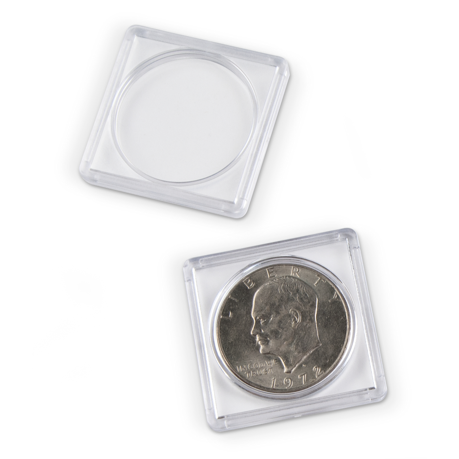 Polystyrene Half Dollar Coin Holder