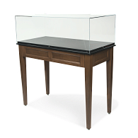 Gaylord Archival® Hudson™ Bedford Recessed Panel Exhibit Case Gaylord Archival® Hudson™ Bedford Recessed Panel Exhibit Case