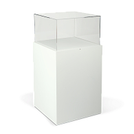 Gaylord Archival&#174; Jewell&#153; Painted Square Pedestal Exhibit Case