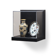 Gaylord Archival® Little Gem Original Black Wall-Mount Exhibit Case Gaylord Archival® Little Gem Original Black Wall-Mount Exhibit Case