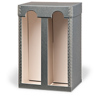 Gaylord Archival® 12" Fashion Doll Box with Arched Windows Gaylord Archival® 12" Fashion Doll Box with Arched Windows