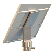 60° Signage Cap for Q-Cord™ Retractable Cord Museum Barriers 60° Signage Cap for Q-Cord™ Retractable Cord Museum Barriers