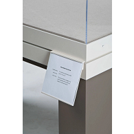 Exterior Label Holder for Gaylord Archival® Metro™ Museum Cases Exterior Label Holder for Gaylord Archival® Metro™ Museum Cases