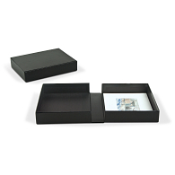 Archival Portfolio Box with Black Lining Archival Portfolio Box with Black Lining