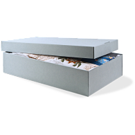 Gaylord Archival® B-flute Shallow Lid Textile Box Gaylord Archival® B-flute Shallow Lid Textile Box