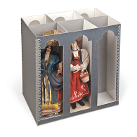 Gaylord Archival® 9" International Doll Box with Arched Windows Gaylord Archival® 9" International Doll Box with Arched Windows