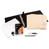 Gaylord Archival&#174; 1 1/2" D-Ring Photo Album Kit