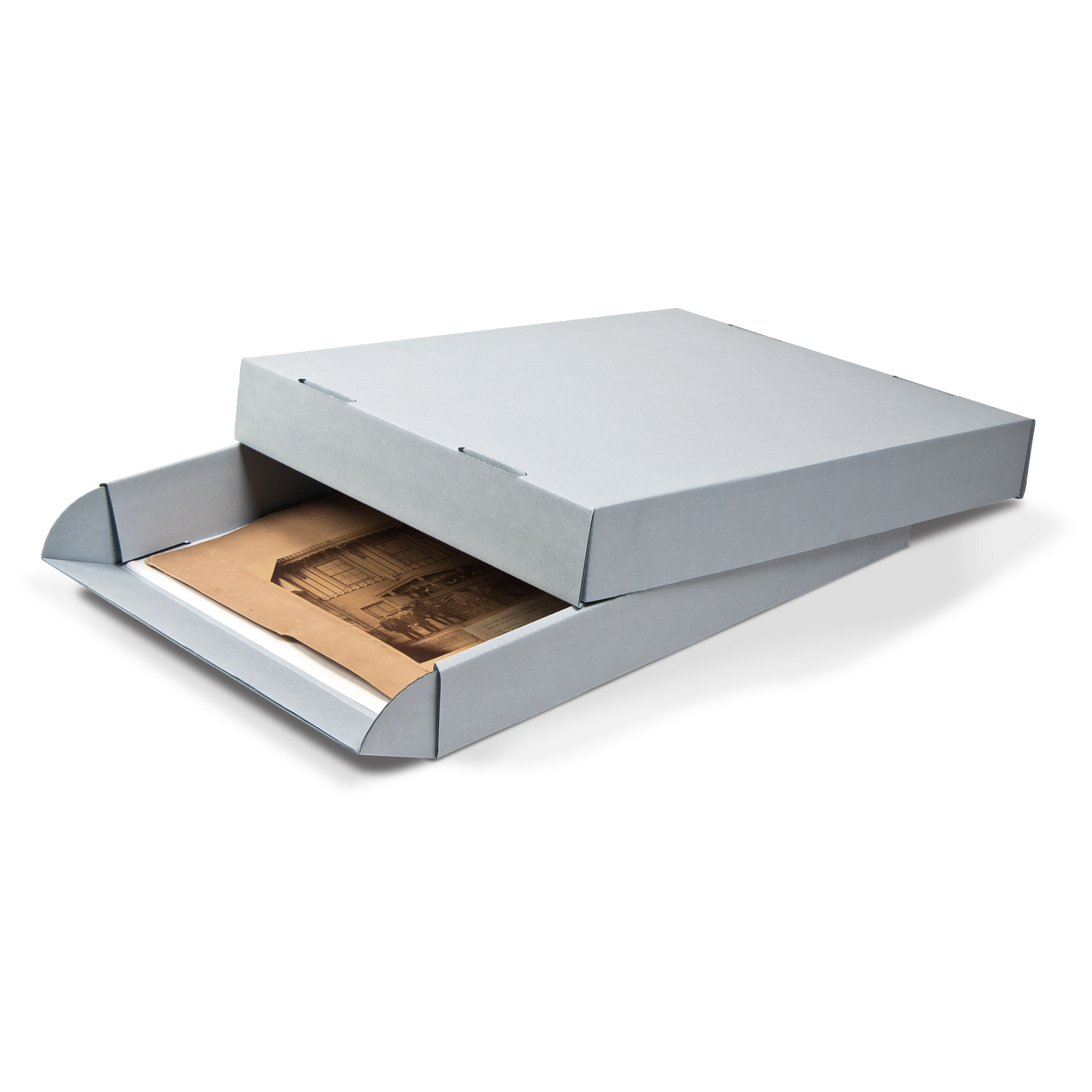 Gaylord Archival® Drop-Front Print Box