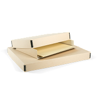 Gaylord Archival® Tan Barrier Board Drop-Front Newspaper/Print Box Gaylord Archival® Tan Barrier Board Drop-Front Newspaper/Print Box