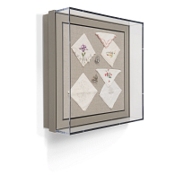 Gaylord Archival® Metro™ Madison Hinged Wall-Mount Case Gaylord Archival® Metro™ Madison Hinged Wall-Mount Case