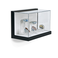 Gaylord Archival® Little Gem Original Black Wall-Mount Exhibit Case with Linen-Wrapped Interior Gaylord Archival® Little Gem Original Black Wall-Mount Exhibit Case with Linen-Wrapped Interior