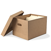 Gaylord Archival® C-flute Acid-Free Record Storage Carton Gaylord Archival® C-flute Acid-Free Record Storage Carton