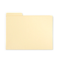 Gaylord Archival&#174; Classic Third-Cut Tab Letter Size File Folders (25-Pack)