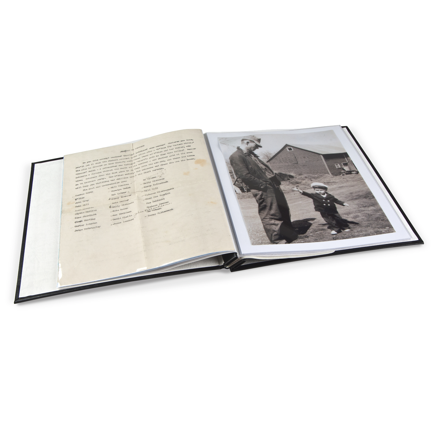 Refill Pages for Post-Bound Leatherette Memory Scrapbooks (5-Pack)