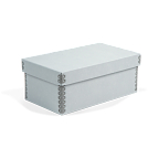 4 3/4H x 6 3/4W x 11 3/4L - Fits 4 (2 levels of 2) in 1 Record Storage Carton