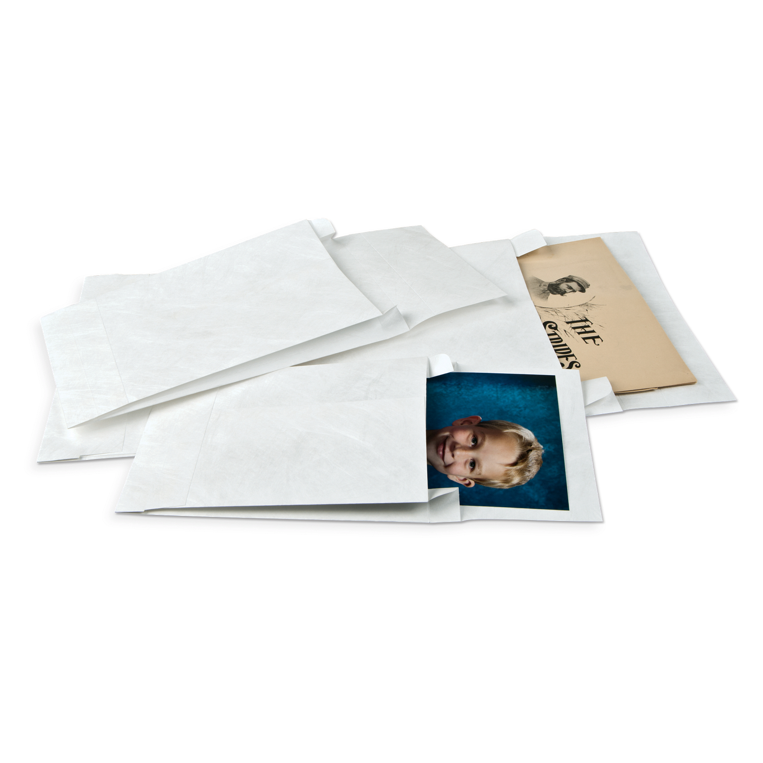 Tyvek® Envelopes with 3" Gusset & 4" Flap (50-Pack)