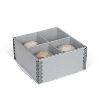 Gaylord Archival® E-flute Clear Lid 4-Capacity Multi-Divider Box Gaylord Archival® E-flute Clear Lid 4-Capacity Multi-Divider Box