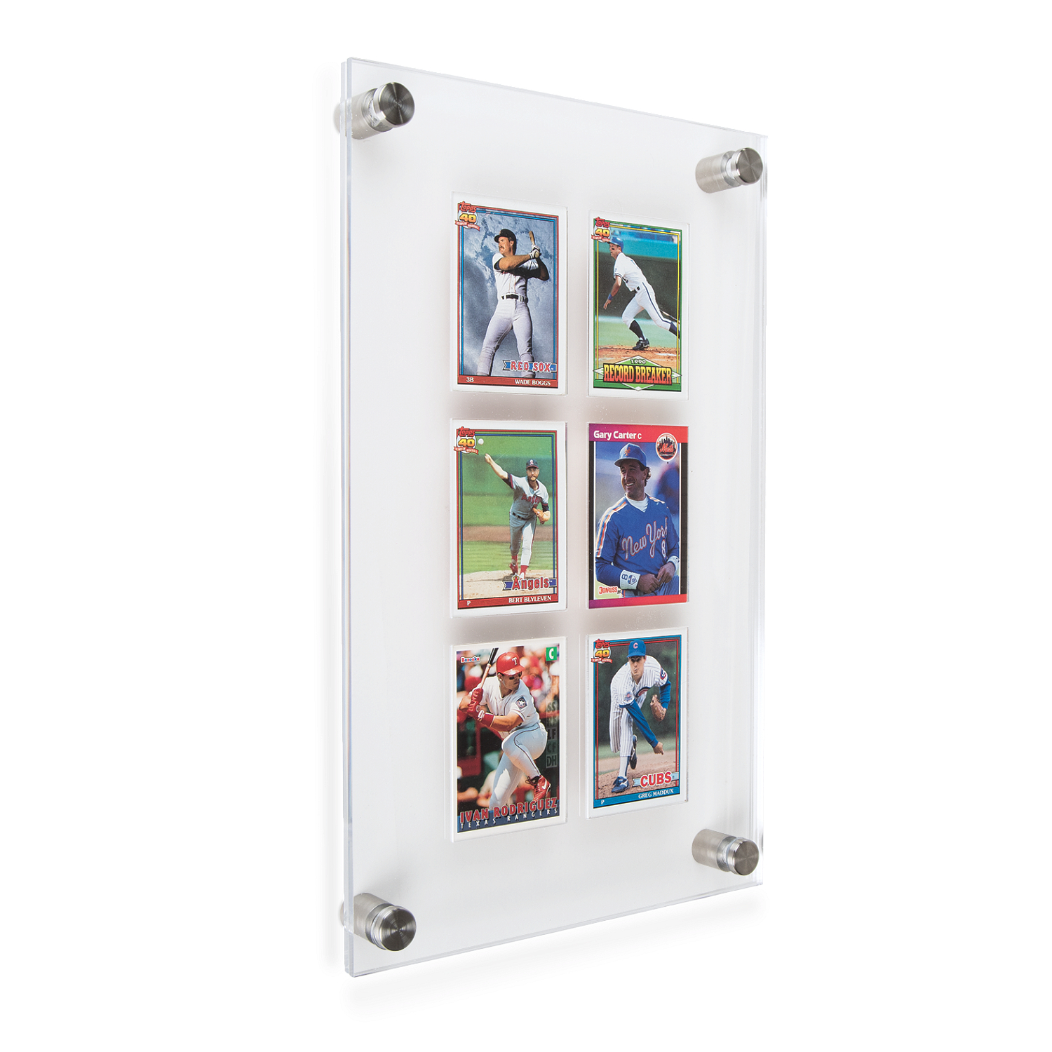 Gaylord Archival® League Trading Card Wall Display for 6 Cards
