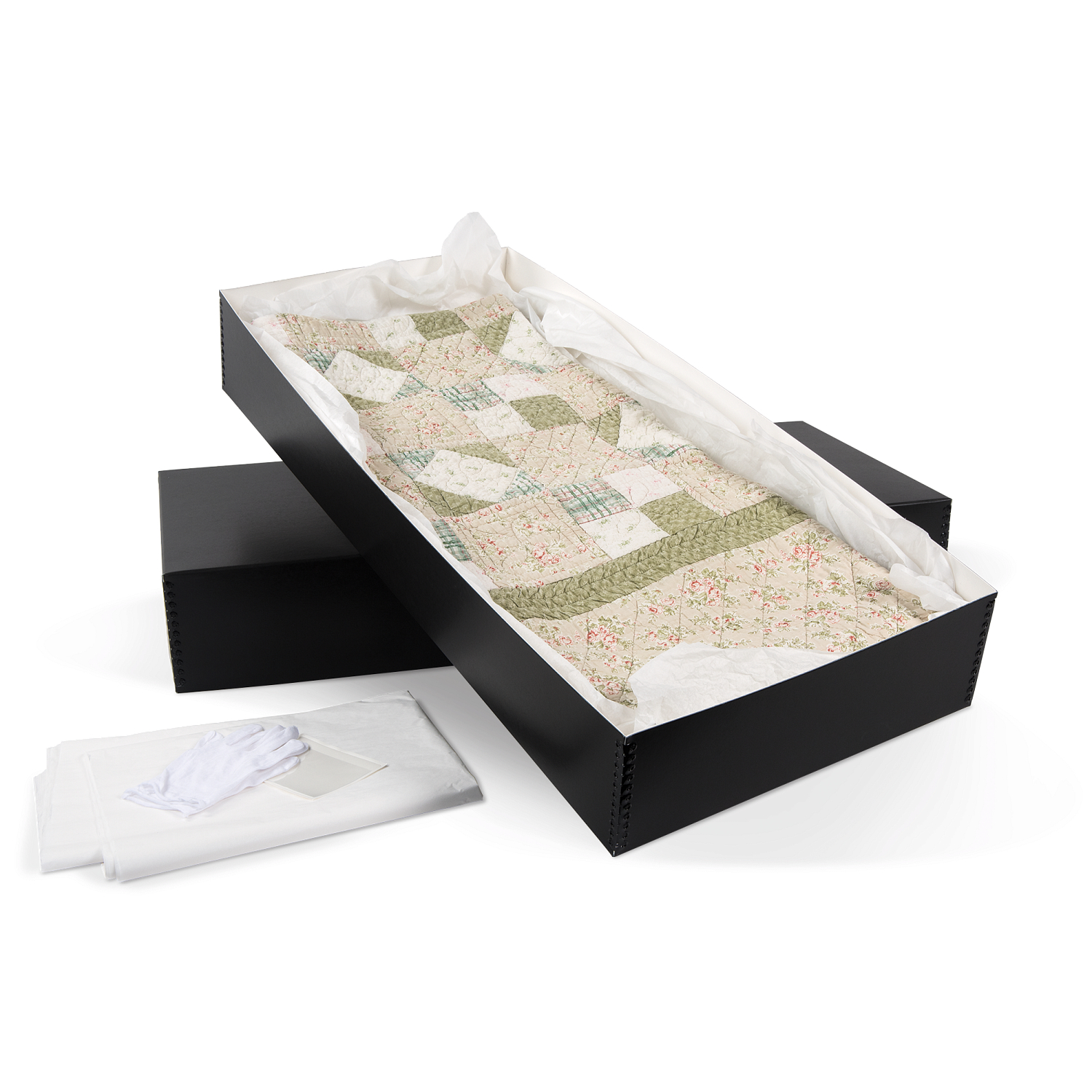 Gaylord Archival® Black Barrier Board Quilt Preservation Kit