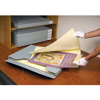 3 mil Archival Polyester L-Sleeves for Ackley Filing System (5-Pack)