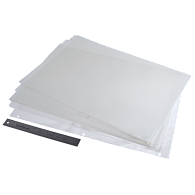 Gaylord Archival® 3 mil Archival Polyester Page Protectors for Post-Bound Quarterbound Oversize Scrapbooks (25-Pack) Gaylord Archival® 3 mil Archival Polyester Page Protectors for Post-Bound Quarterbound Oversize Scrapbooks (25-Pack)