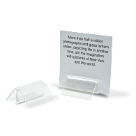 Acrylic Narrow Pinch Clips (12-Pack)