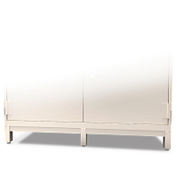 Sanitary Base for Counter-Height Single-Door Standard Museum Cabinet
