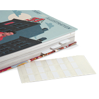 Self-Adhesive White Blank Index Tabs (72-Pack) Self-Adhesive White Blank Index Tabs (72-Pack)