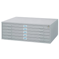 Safco® Horizontal 5-Drawer Flat File for 30 x 42" Sheets Safco® Horizontal 5-Drawer Flat File for 30 x 42" Sheets