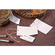 Gaylord Archival® Tyvek® Prestrung Artifact Tags (100-Pack) Gaylord Archival® Tyvek® Prestrung Artifact Tags (100-Pack)