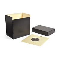 Gaylord Archival® Black 10" LP Record Box Gaylord Archival® Black 10" LP Record Box