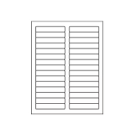 Gaylord Archival® PermaPlus™ Foil-Back 5/8 x 3 7/16" Laser & Inkjet Multipurpose Labels (3,000-Pack) Gaylord Archival® PermaPlus™ Foil-Back 5/8 x 3 7/16" Laser & Inkjet Multipurpose Labels (3,000-Pack)