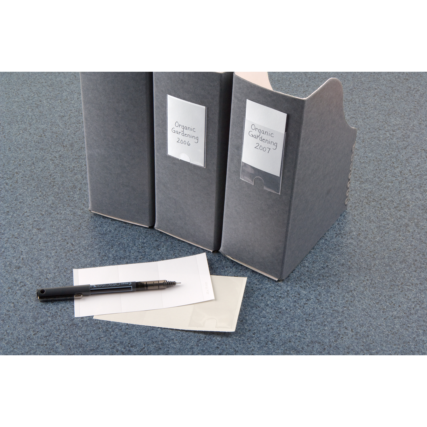 Polypropylene Label Holders (24-Pack)