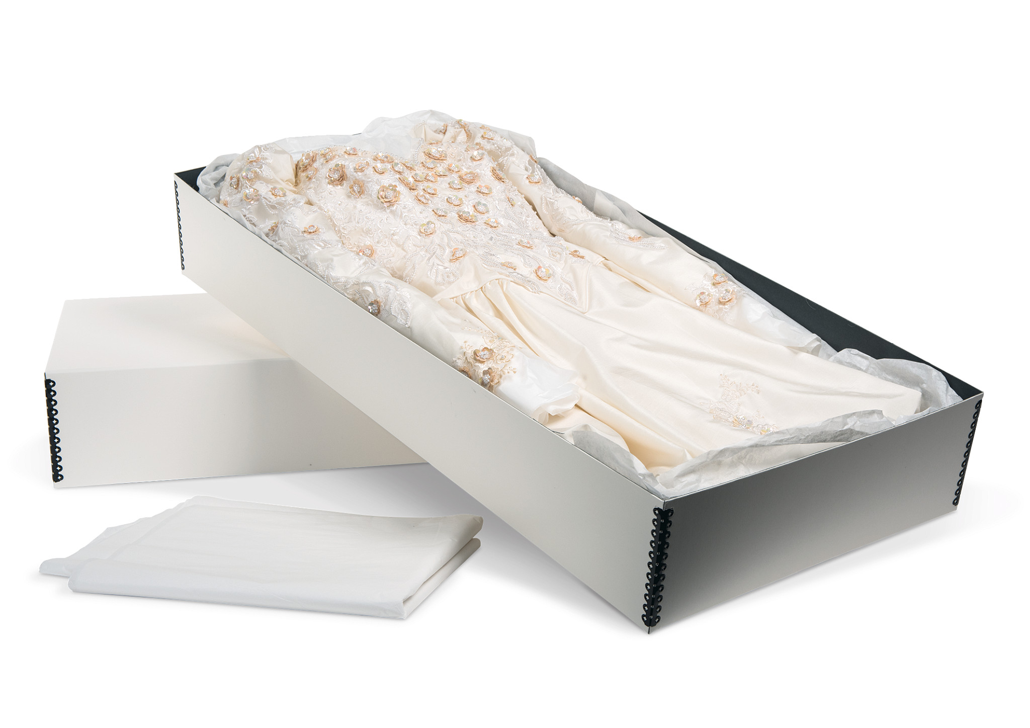 Gaylord Archival® DuraShield™ Textile Box with Tissue