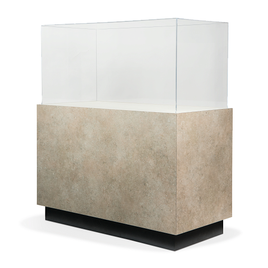 Gaylord Archival&#174; Sapphire&#153; Rectangular Laminate Pedestal Case with Humidity Control