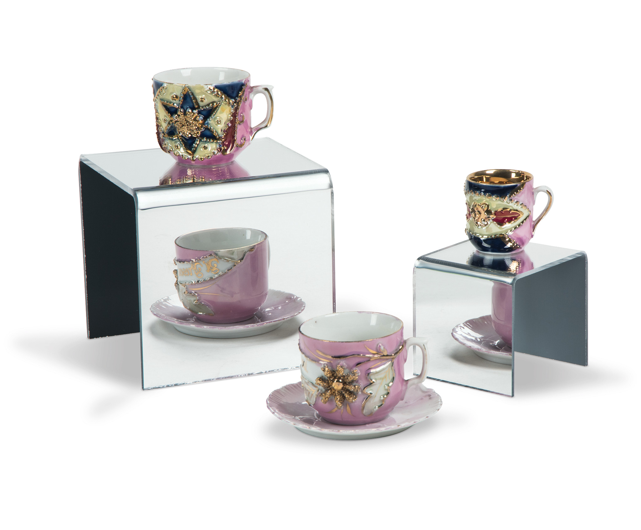 Mirrored Acrylic Display Riser