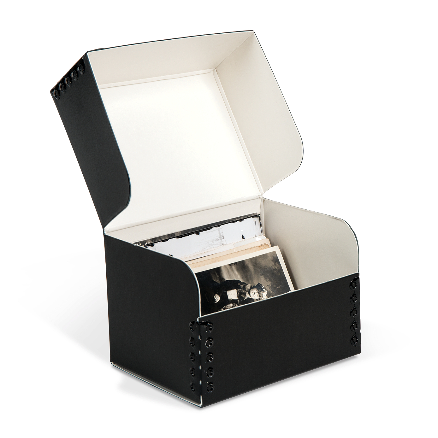 Archival Photograph storage filing box with acid free envelopes -  Preservation Equipment Ltd