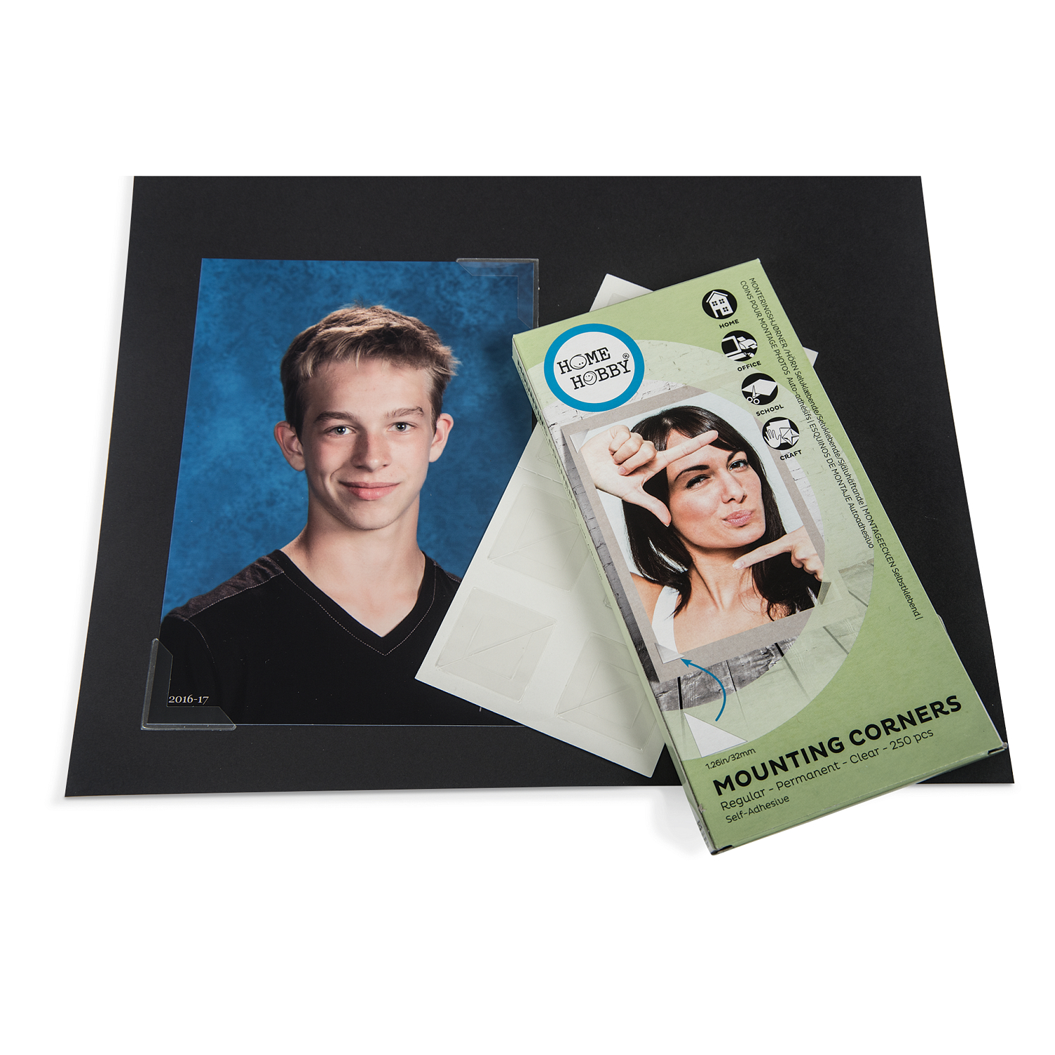 Gaylord Archival® 2 15/16 Clear Self-Adhesive Polypropylene Photo