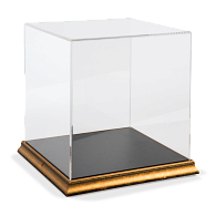 Gaylord Archival&#174; Gem Metallic Venice Frame Acrylic Tabletop Case with Laminate Deck