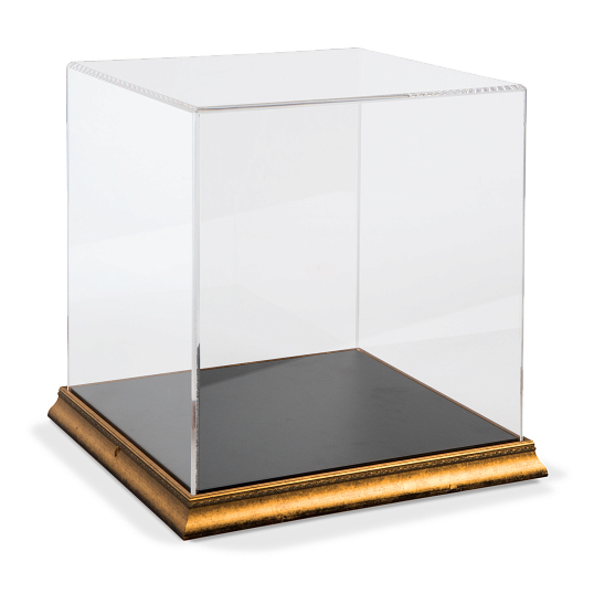 Gaylord Archival&#174; Gem Metallic Venice Frame Acrylic Tabletop Case with Laminate Deck