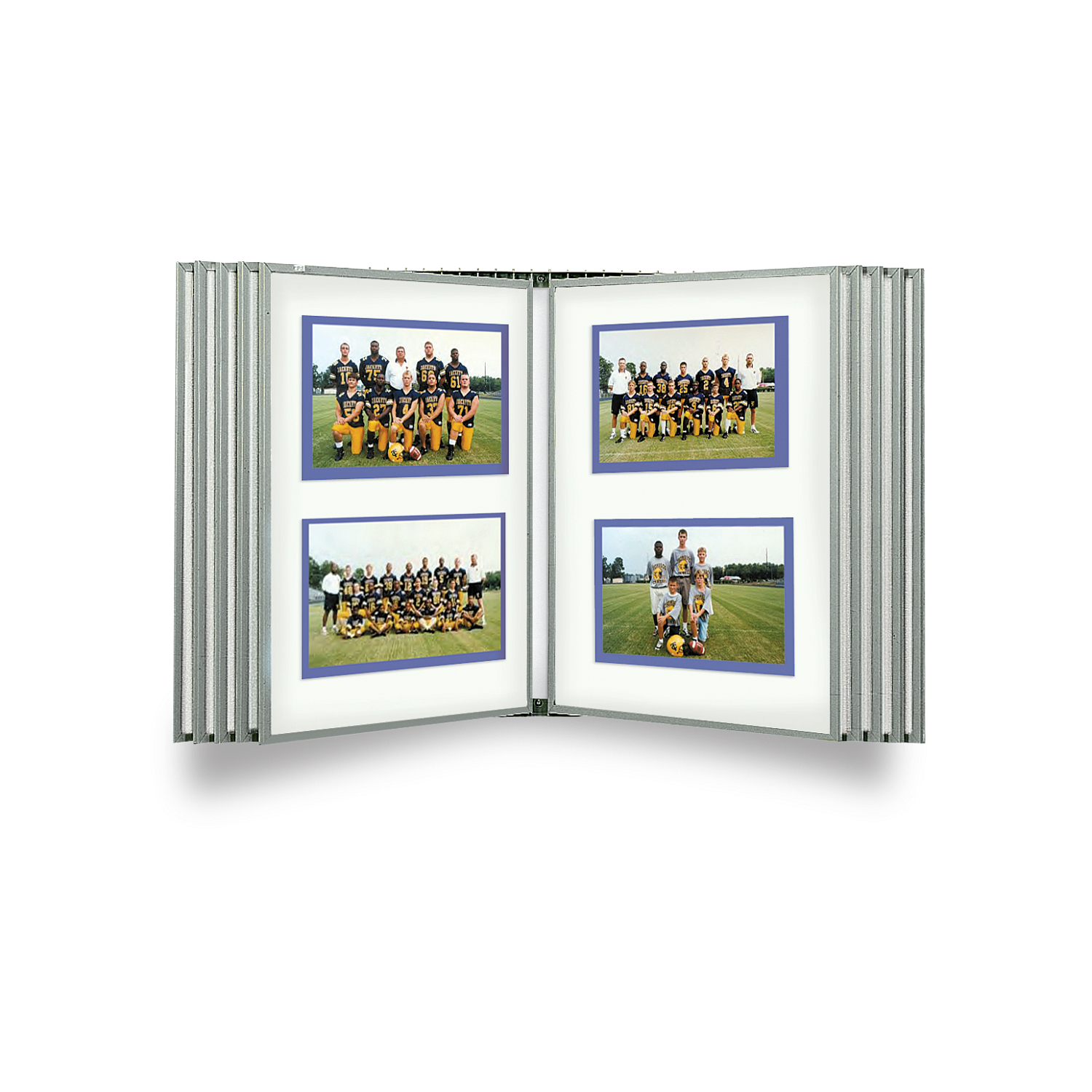 Multiplex System 8000 Wall-Mount 10-Panel White Mat Board Displayer ...