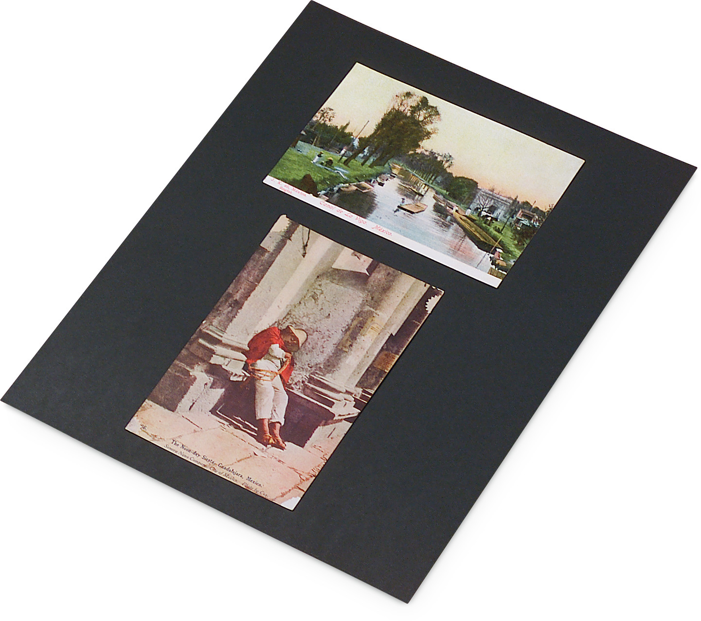 8 1/2 x 11" Unpunched Mounting Pages (50-Pack)