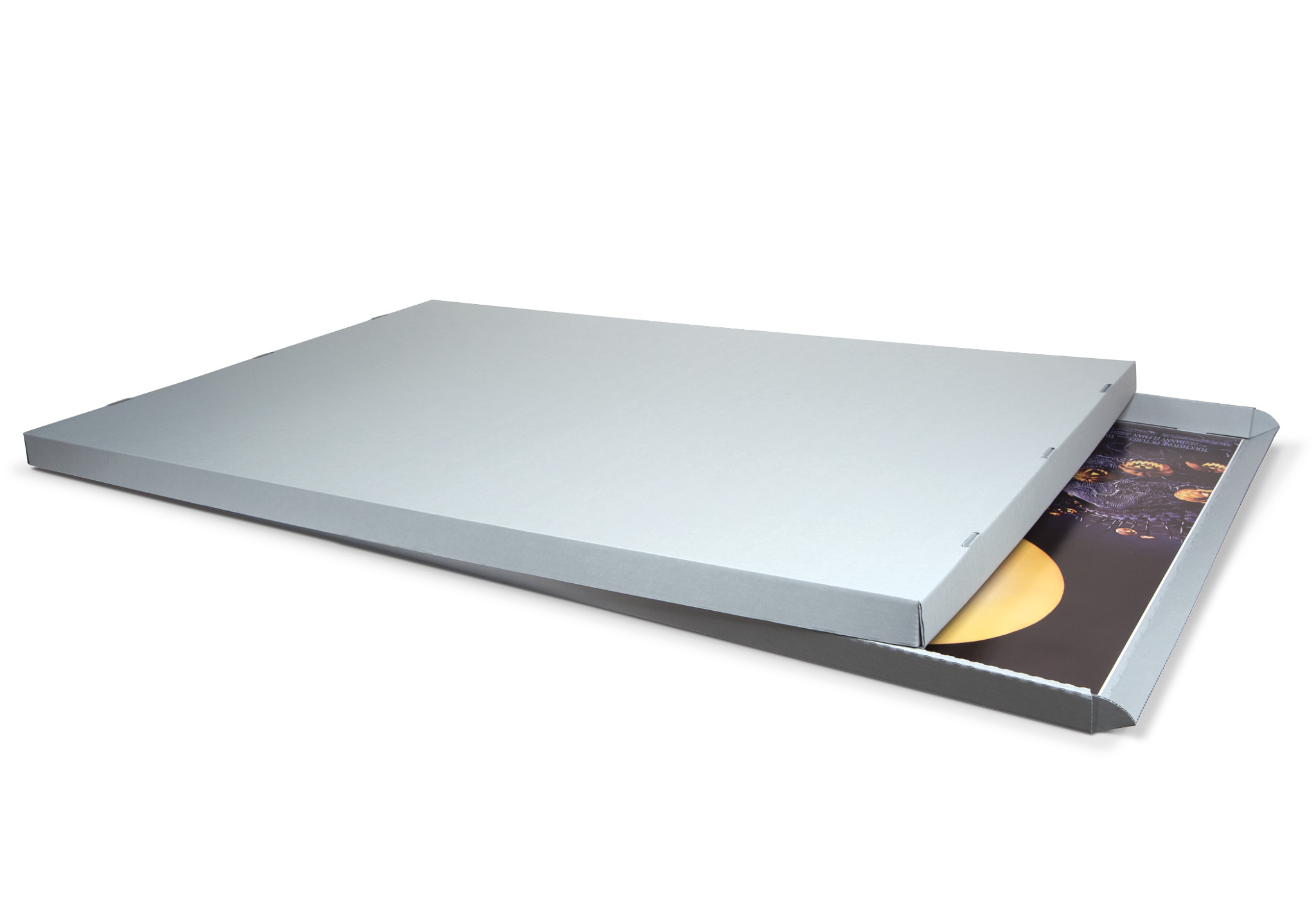 Gaylord Archival® B-flute Drop-Front 41 x 54" Two Sheet Poster Box